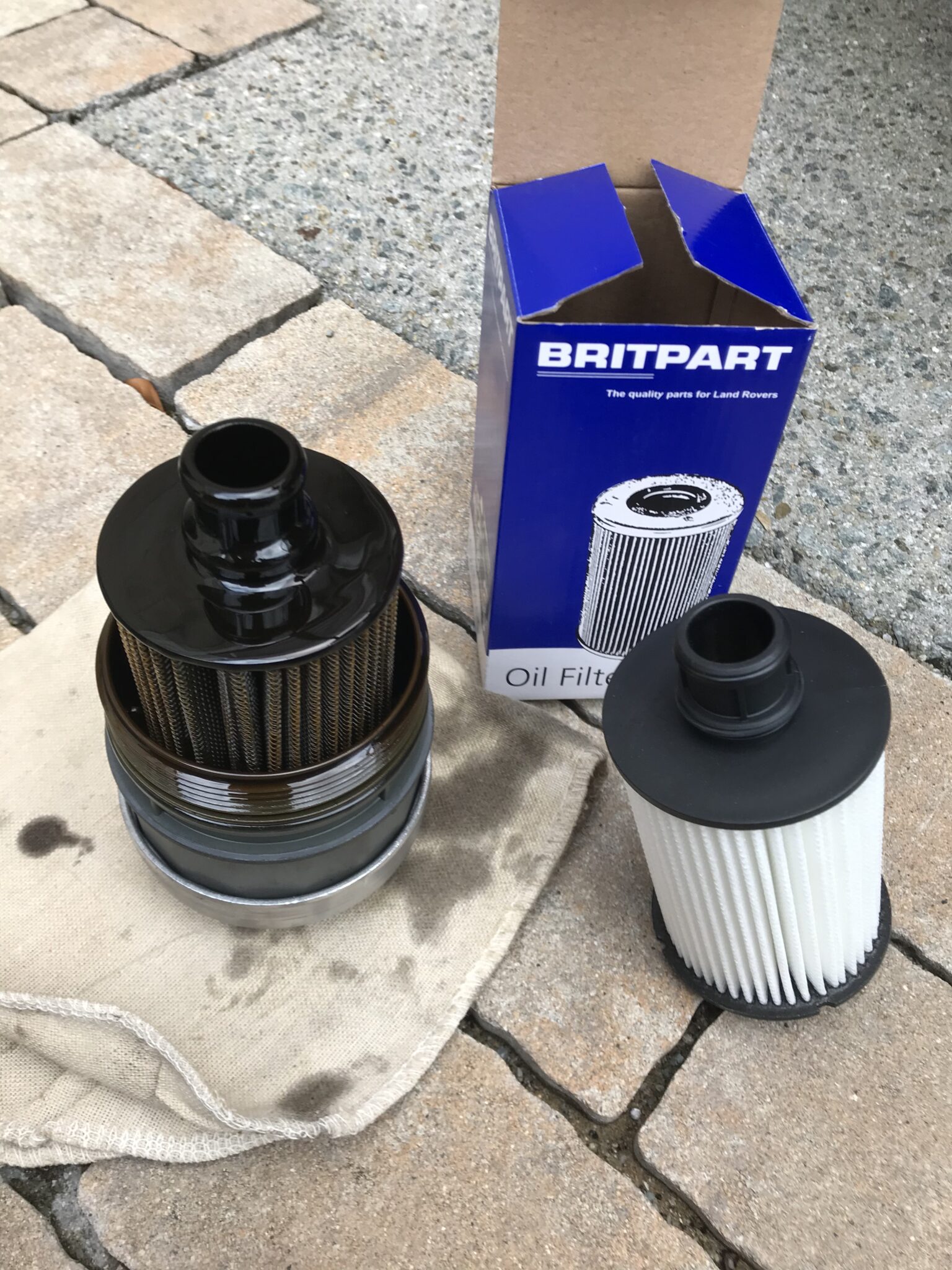 ランドローバー ディスカバリー エンジンオイル オイルフィルター交換方法 僕の整備キロクボ